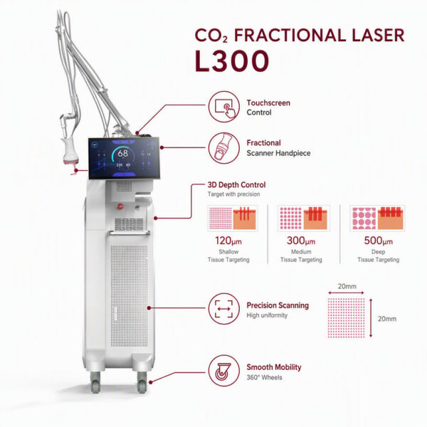 产品2 CO2 Fractional Laser Machine: The Gold Standard for Professional Skin Resurfacing
