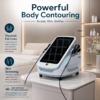 448KHz Monopolar RF TECAR Therapy Machine Visceral Fat Reduction Body Slimming Skin Tightening Non-Invasive Device
